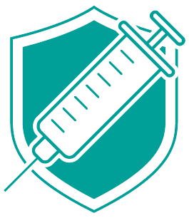COVID Icon - Vaccine shield 2