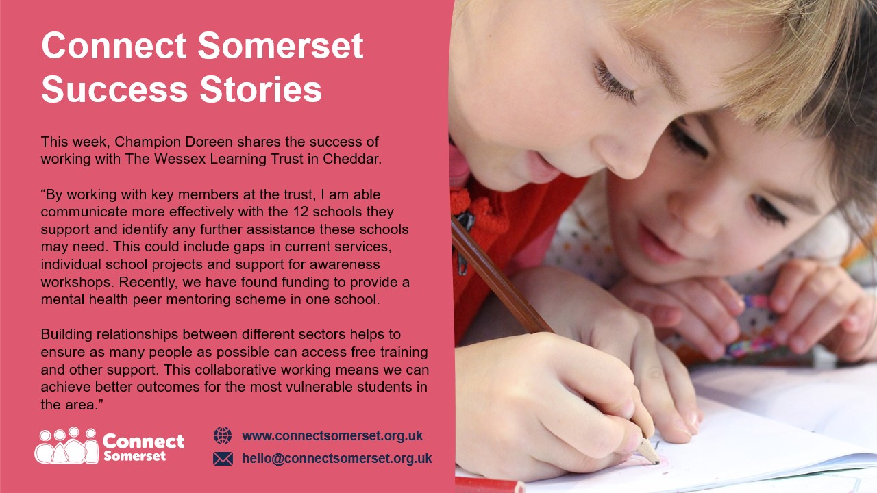 Connect Somerset Success story - Doreen 18.12