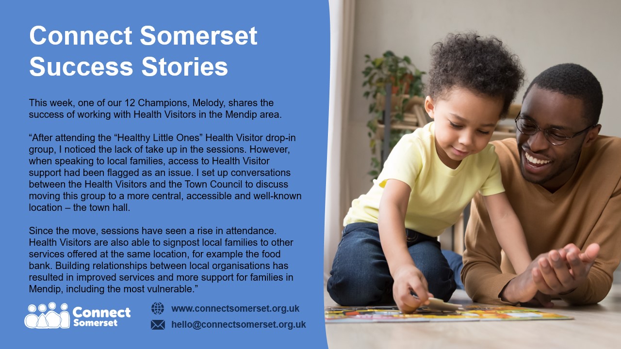 Connect Somerset success story - Melody 25.12